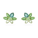 Swarovski øredobber Gema stud Flower, hvitt - 5658400