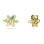 Swarovski øredobber Gema stud Flower, hvitt - 5658400