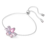 Swarovski armband Gema Mixed cuts, Flower, hvitt - 5658396