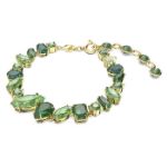 Swarovski armband Gema Mixed cuts, Green, gult - 5652822