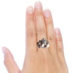 Ring, oksidert. Graffer - 317102