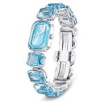 Swarovski klokke Octagon cut bracelet, blue, hvitt - 5630840