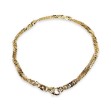 Armbånd i gult gull 14kt, 18 cm - 18GU2918