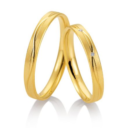 Gifteringer i gult gull 9 kt, 3 mm. BASIC LIGHT - 14805701 Gifteringer i gult gull 9 kt, 3 mm. BASIC LIGHT - 14805701