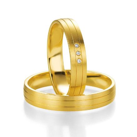 Gifteringer i gult gull 9 kt, 4 mm. BASIC LIGHT - 14805609 Gifteringer i gult gull 9 kt, 4 mm. BASIC LIGHT - 14805609