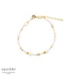 Armbånd i forgyldt sølv. PASTEL LOVE - 5259