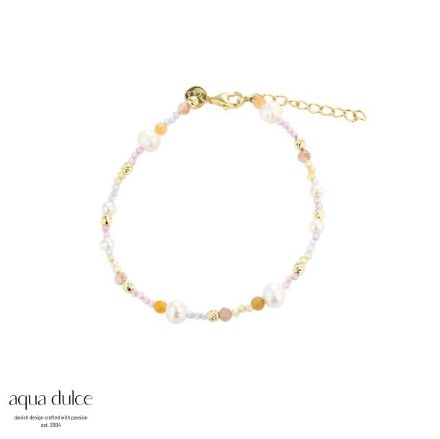Armbånd i forgyldt sølv. PASTEL LOVE - 5259 Armbånd i forgyldt sølv. PASTEL LOVE - 5259