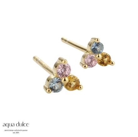 Øredobber i forgyldt sølv. GUNNVA - 5285 Øredobber i forgyldt sølv. GUNNVA - 5285