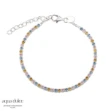 Armbånd i sølv. PASTEL LOVE TENNIS - 5311