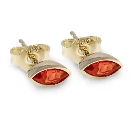 Gulløredobber med granat - BUR345251 Gulløredobber med granat - BUR345251