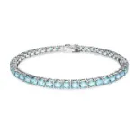 Swarovski armband Matrix Tennis, hvitt - 5648928