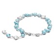 Swarovski armband Gema Mixed cuts, hvitt - 5666018