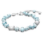 Swarovski armband Gema Mixed cuts, hvitt - 5666018