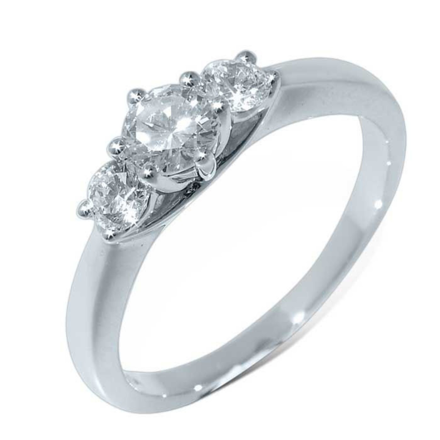 Diamantring forlovelsesring Azur 0,50 ct TW-Si - ABR007500