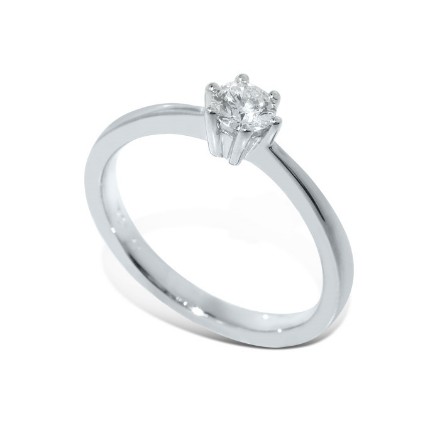 Diamantring Frøya med 0,32ct River(E)-Si2-3105025 Diamantring Frøya med 0,32 ct River(E)-Si2-3105025