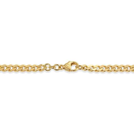 Herrearmbånd i gult gull 14 karat, 21 cm, bredde 4,7 mm - 11GU4721 Herrearmbånd i gult gull 14 karat, 21 cm, bredde 4,7 mm - 11GU4721