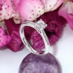 Diamantring forlovelsesring Azur 0,50 ct E-Si2 - ABR01139