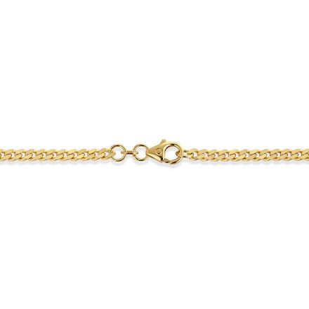 Kjede i gult gull 14 kt, 3,3 mm /50 cm - 11GU3350 Kjede i gult gull 14 kt, 3,3 mm /50 cm - 11GU3350