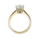 Diamantring forlovelsesring 1,00 ct  i 14kt gull. Diona  - 18001100