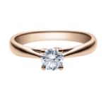 Diamantring forlovelsesring  0,50 ct i 14kt gull. Alida - 18002050