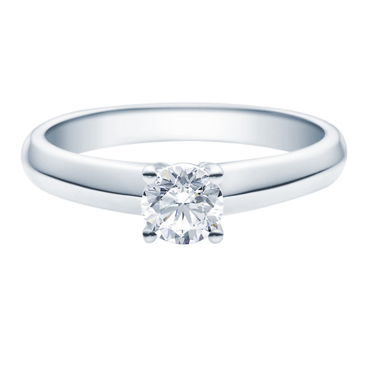 Diamantring forlovelsesring  0,50 ct i 14kt gull. Elissa - 18004050