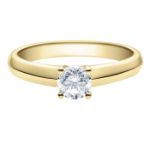 Diamantring forlovelsesring  0,50 ct i 14kt gull. Elissa - 18004050