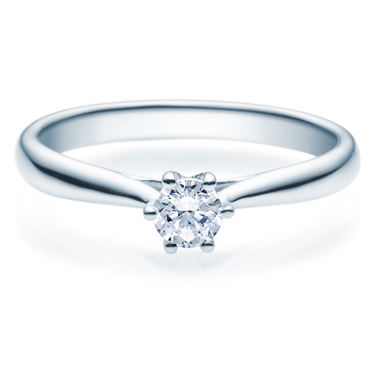 Diamantring forlovelsesring 0,25 ct i 14kt gull. Leticia - 18007025