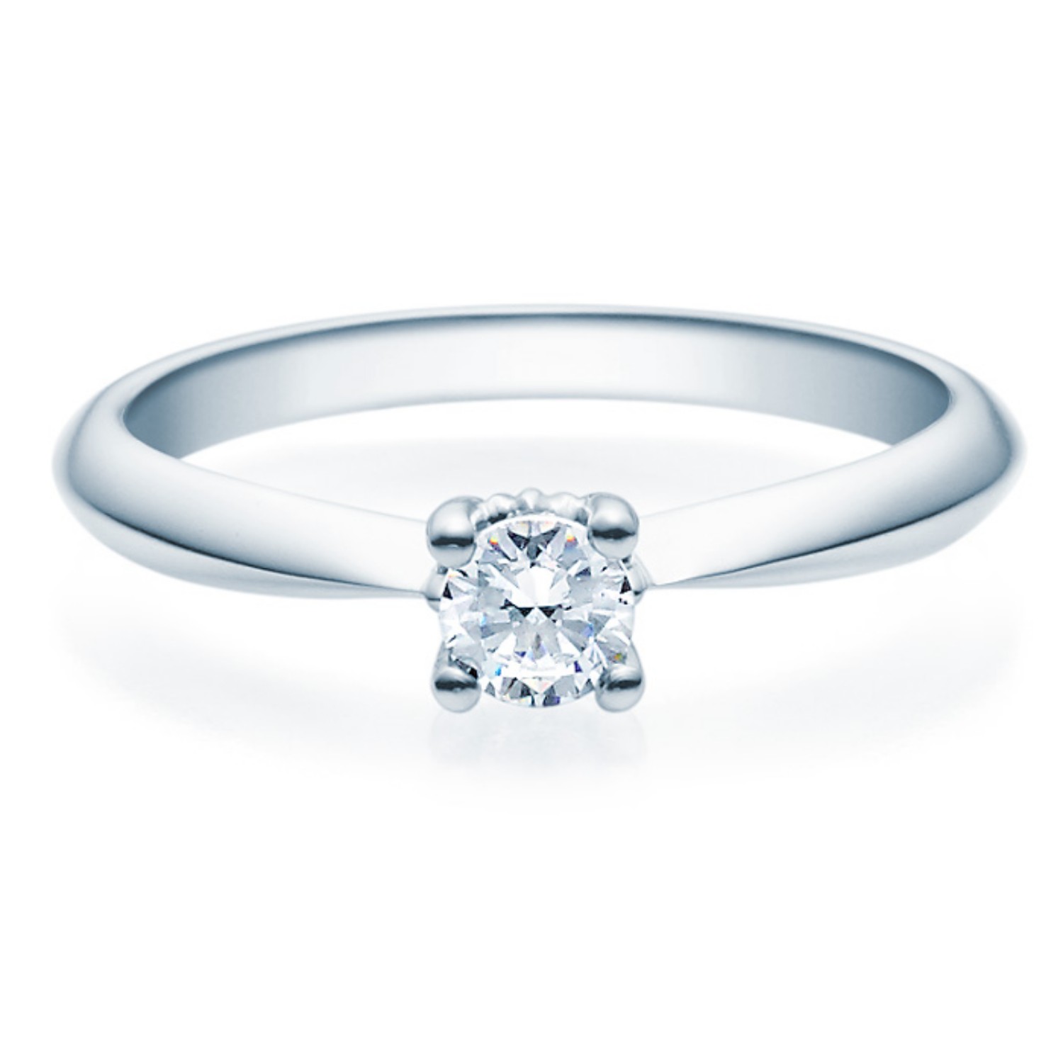 Diamantring forlovelsesring 0,25 ct i 14kt gull. Naima - 18009025