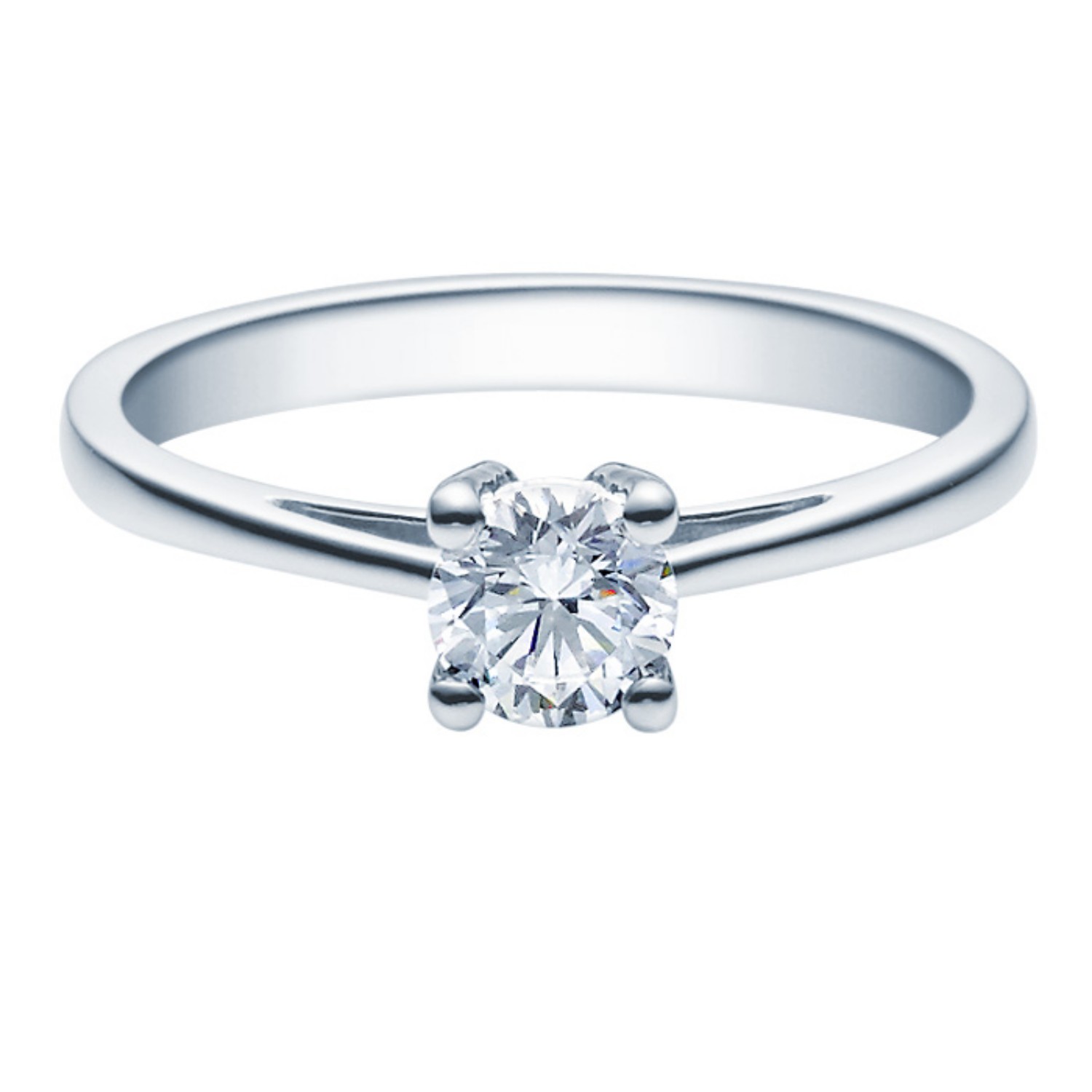 Diamantring forlovelsesring 0,50 ct i 14kt gull. Soria - 18010050