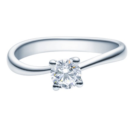 Diamantring forlovelsesring 0,50 ct i 14kt gull. Melina - 18011050 Diamantring forlovelsesring 0,50 ct i 14kt gull. Melina - 18011050