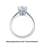 Enstens diamantring Diona 14 kt gull med 0,40 ct TW-Si.Magic Moments -18001040