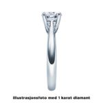 Enstens diamantring Alida 14 kt gull med 0,20 ct TW-Si.Magic Moments -18002020