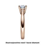 Enstens diamantring Alida 14 kt gull med 0,20 ct TW-Si.Magic Moments -18002020