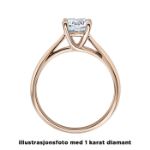 Enstens diamantring Alida 14 kt gull med 0,20 ct TW-Si.Magic Moments -18002020