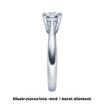 Enstens diamantring Alida 14 kt gull med 0,70 ct TW-Si.Magic Moments -18002070