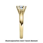 Enstens diamantring Violetta 14 kt gull med 0,20 ct TW-Si.Magic Moments -18003020