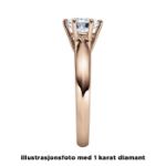 Enstens diamantring Violetta 14 kt gull med 0,20 ct TW-Si.Magic Moments -18003020