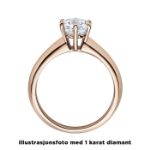 Enstens diamantring Violetta 14 kt gull med 0,20 ct TW-Si.Magic Moments -18003020