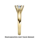 Enstens diamantring Violetta 14 kt gull med 0,40 ct TW-Si.Magic Moments -18003040