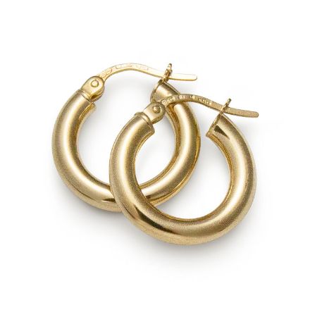 Øreringer i gull 14kt, 15 mm/2 mm. SVEDBOM - 06-69-108 Øreringer i gull 14kt, 15 mm/2 mm. SVEDBOM - 06-69-108