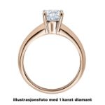 Diamantring forlovelsesring  0,50 ct i 14kt gull. Elissa - 18004050