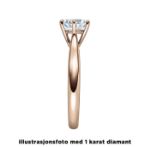 Enstens diamantring Leticia med 0,20 ct i 14kt gull. TW-Si. -18007020