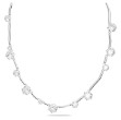 Swarovski collier Constella Mixed round cuts, hvitt - 5638696