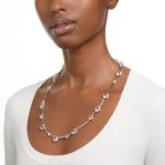 Swarovski collier Constella Mixed round cuts, hvitt - 5638696