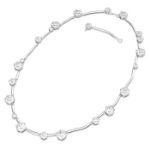 Swarovski collier Constella Mixed round cuts, hvitt - 5638696