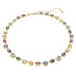 Swarovski collie Stilla Mixed cuts, Multicolored, Gold-tone plated - 5662915 Swarovski collie Stilla Mixed cuts, Multicolored, Gold-tone plated - 5662915