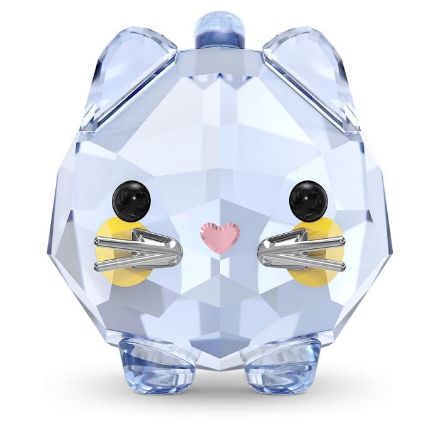 Swarovski figur Chubby Cats Blue Cat - 5658328 Swarovski figur Chubby Cats Blue Cat - 5658328