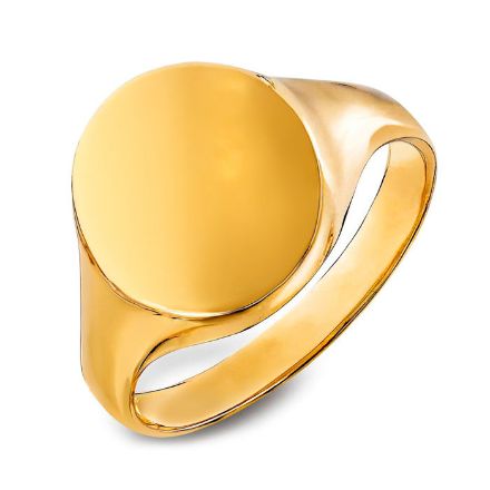 Signetring til herre i gult gull - 56522 Signetring til herre i gult gull - 56522