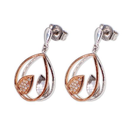 Diamantøredobber i 9kt gull med diamanter 0,08ct W-Si - 736852 Diamantøredobber i 9kt gull med diamanter 0,08ct W-Si - 736852