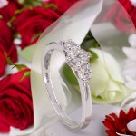 Diamantring forlovelsesring Azur 0,50 ct TW-Si